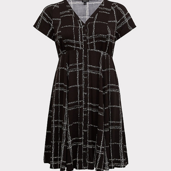 TORRID Mini Challis Shirt Dress - Picture 4 of 5